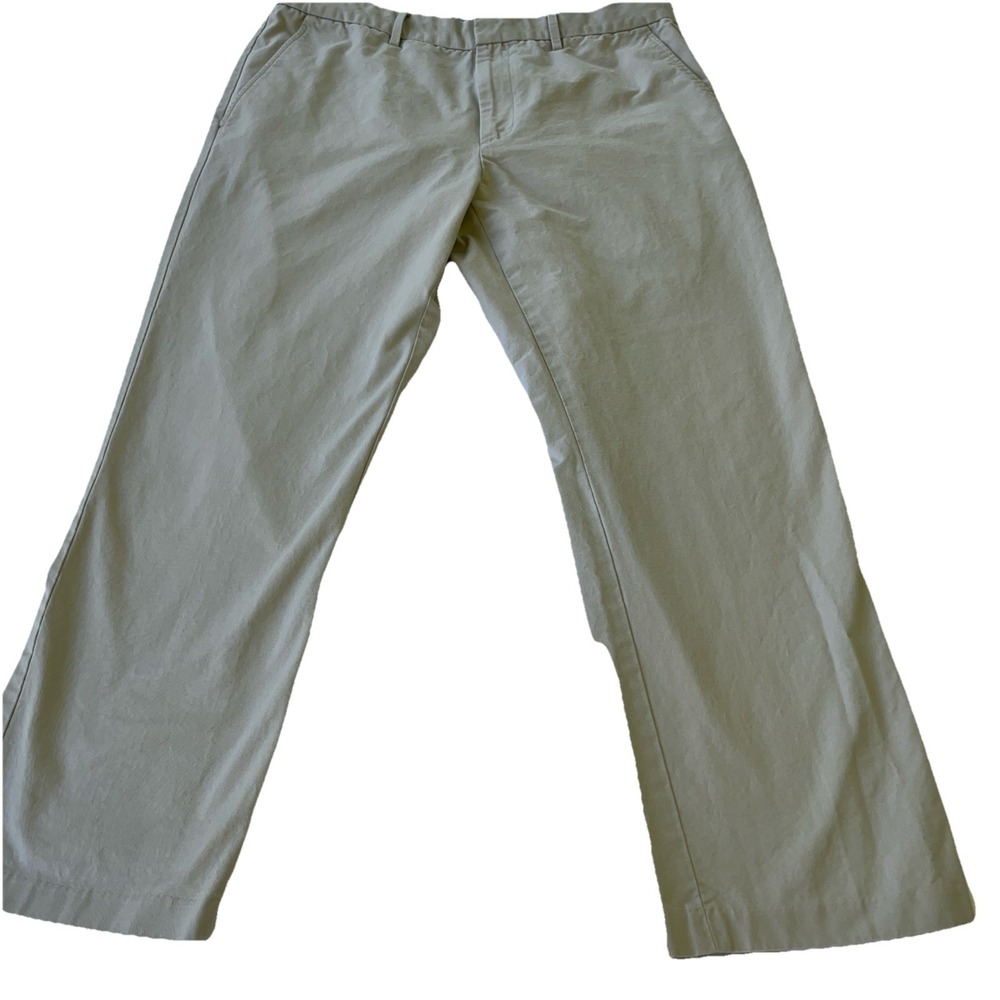 J.Crew‎ Bedford Pants Mens 36x30 Khaki Tan Straight Leg Chino Trousers